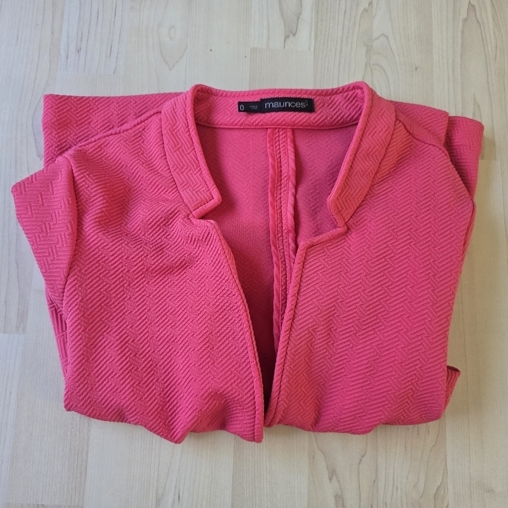 Maurices Open Front Blazer Size 0